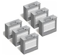 Lot de 6 filtres de rechange pour aspirateur robot iRobot Roomba Max 705 vac/pour aspirateur robot iRobot Roomba Plus 504 Vac, kit d'accessoires de filtre HEPA