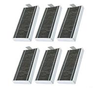 Lot de 6 filtres de rechange pour aspirateur robot Yeedi S16 Plus, HEPA - Compatible avec ECOVACS X9 X9 PRO X11 PRO T80S - 84 x 10 x 39 mm