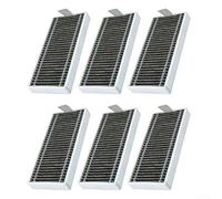 Lot de 6 filtres de rechange pour aspirateur robot Yeedi S16 Plus, piège à poussière HEPA pour Ecovacs X9 Pro pour Omni T80s, accessoire de purification d'air facile à installer