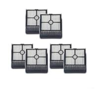 Lot de 6 filtres de rechange pour aspirateur sec et humide Redkey W15 - Piège la poussière et les squames