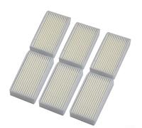 Lot de 6 filtres de rechange pour Lidl pour SilverCrest SSR 3000 A1, robot aspirateur filtrant la poussière