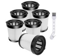 Lot de 6 filtres de rechange pour Lubluelu 202 HEPA pour Oraimo OSV-102, Besswin W26, VacLife VL732, aspirateur sans fil Fabuletta FSV001, FSV101