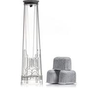 Lot de 6 filtres de rechange pour machine à café avec support charbon actif