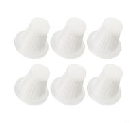 Lot de 6 filtres de rechange réutilisables et lavables pour aspirateur PeroBuno pour aspirateurs Saker