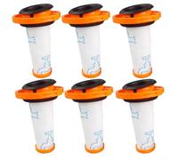 Lot de 6 filtres de rechange ZR009014 pour aspirateur Rowenta X-Force pour aspirateur sans fil Flex 14.80/16.60/13.60/12.60 RH999A30WO RH9A46WO RH9AD1WO
