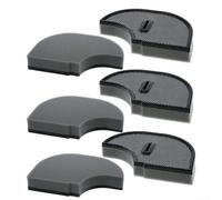 Lot de 6 filtres en mousse pour aspirateurs Bosch BGC3 BGC4 BGS3 BGS4 y compris les modèles 12011719 12011396 lavables et faciles à entretenir