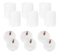 Lot de 6 filtres en mousse pour aspirateurs Shark Robot AV2511AE AV2501AE AV2501S RV2610WA, lavables et réutilisables, protègent le moteur et améliorent la filtration de la poussière