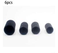 Lot de 6 filtres éponge en mousse pour poissons d'aquarium - Clé pour trop-plein - Favorise la santé des poissons (5 x 8,7 x 2 cm)