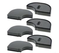 Lot de 6 filtres HEPA 12011719 12011396 pour aspirateur Bosch BGC3 BGC4 BGS3 BGS4, BGC3U120, BGC3U130, BGC3U131