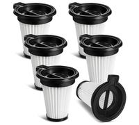 Lot de 6 filtres HEPA compatibles avec aspirateur sans fil Wyze, filtres de rechange pour aspirateurs à main Wyze et WCVRHF, lavables et réutilisables pour aspirateur Wyze