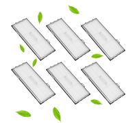Lot de 6 filtres HEPA compatibles avec Roborock S7 S8 / Plus/MaxV/Ultra - 6 filtres pour aspirateur robot aspirateur - Kit d'accessoires de rechange