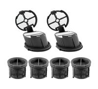 Lot de 6 filtres HEPA de rechange H14 Pro compatibles avec aspirateur sans fil Dreame H14 Pro/H14/H14 Dual sans fil, filtres pour aspirateur, kit d'accessoires