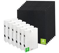 Lot de 6 filtres HEPA de rechange HPA300 avec lot de 8 préfiltres à charbon actif