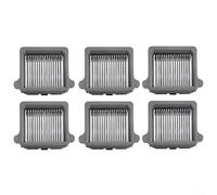 Lot de 6 filtres HEPA de rechange pour Tineco S6 S7 Pro Version 2 conçus pour une utilisation dans les maisons souffrant d'allergies d'animaux domestiques ou de zones d'exposition à la poussière