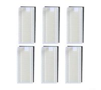 Lot de 6 filtres HEPA pour aspirateur robot Lefant M310, accessoires de rechange conçus pour capturer la poussière fine et maintenir l'air intérieur propre