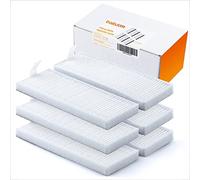 Lot de 6 filtres Hepa pour réservoir mixte de liquide Cecotec Conga Series 4090, 4690, 5090, 6090, 7090, Filtres HEPA pour robot aspirateur