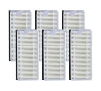 Lot de 6 filtres lavables de rechange pour aspirateur Lefant Robot pour modèles M1/M2 Pro/U180/T700/M330