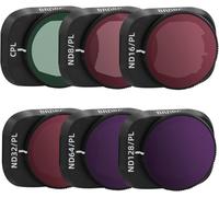 Lot De 6 Filtres Mini 3 Pro,Cpl,Nd8/Pl,Nd16/Pl,Nd32/Pl,Nd64/Pl,Nd128/Pl Compatibles Avec Objectif De Drone Dji Mini 3 Pro/Mini 3 (Cadre En Alliage D'aluminium)-Marque Générale
