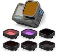 Lot De 6 Filtres Nd Pour Gopro Hero 13 Noir, Nd8, Nd16, Nd32, Nd64, Rouge Clair, Magenta, Filtre De Plongée, Polariseur Circulaire À Densité Neutre, Protection Pour La Correction Des Couleur[Z2728]