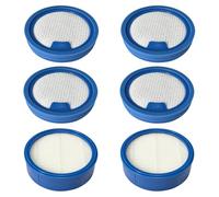 Lot de 6 filtres pour aspirateur AEG série 6000 AP6 et AP82 AP61CB21DB / AP61HB21SH - Filtre de rechange (remplace ESKW6)
