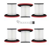 Lot de 6 filtres pour aspirateur Bosch Unlimited Serie 6 BKS611MTB BCS611AM Filtre de rechange (remplace 12033215)