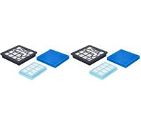 Lot de 6 filtres pour aspirateur Philips PowerPro Compact et Active - Alternative pour le kit de rechange Philips FC8010/02