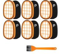 Lot de 6 Filtres Pour Philips SpeedPro Max Aqua Vacuum Cleaner,FC6812 FC6813 FC6822 FC6823 FC6826 FC6723/01 FC6901-FC6904 XC7042/01 XC8045/01 XC8147/01,Replacement Filters for Philips Accessories