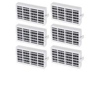 Lot De 6 Filtres Purificateurs D'air, Compatibles Avec Les Réfrigérateurs Whirlpool, W10311524/10315189/10335147, Pièces De Filtre À Charbon Actif Déodorant