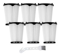 Lot de 6 filtres VAF-1 de rechange compatibles avec aspirateur Electrolux Ergorapido Stick EHVS2510AW VS3510AR (version standard et animale) pièce # EL65522