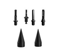 Lot de 6 forets à bois de chauffage en acier au carbone pour le camping, le jardinage, le bois de chauffage