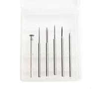 Lot de 6 forets à sculpter sur bois, pour outil rotatif avec tige de 3 mm | Embouts rotatifs pour sculpture sur bois, forets de gravure, fraises de sculpture, accessoires Dremel, meuleuse à matrice (B)