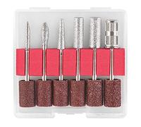 Lot de 6 forets et bandes de ponçage pour perceuse à ongles électrique