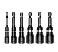 Lot de 6 forets magnétiques avec poignée hexagonale pour une utilisation dans les pièces automobiles, le travail du bois et les tâches de réparation mécanique générale