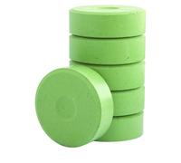 Lot de 6 g teaux la d trempe vert grandes feuilles de Jack Richeson