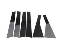 Lot de 6 Garnitures de Porte et fenêtre pour Pilier de Voiture, décoration extérieure pour Nissan X-Trail Rogue T33 2021 2022 2023