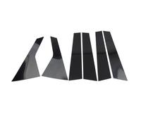Lot de 6 Garnitures de Protection pour Montants de fenêtre de portière de Voiture pour Hyundai Tucson NX4 2021 2022 2023