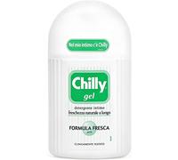 Lot de 6 gels nettoyants intimes de Chilly Gel nettoyant pour l'hygiène intime avec du menthol naturel et une fraîcheur naturelle testée cliniquement pH 5 200 ml + Italian Gourmet polpa 400 g