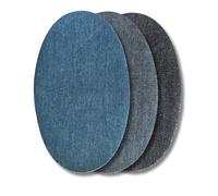 Lot de 6 genouillères pour pantalon, lot de jeans, patchs thermocollants pour réparation de survêtement, coudière adhésive pour fer à repasser, patchs adhésifs.