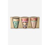 Lot de 6 gobelets en mélamine de taille moyenne ALL YOU NEED IS LOVE AND... PRINTS rice, 250 ml multicolore TU