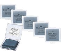 Lot De 6 Gommes À Modeler Pour Artistes, Art Eraser Faber Castell, Gris (6)[Z505]
