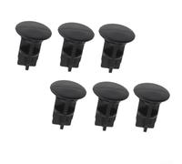 Lot de 6 goupilles de charnière de rechange en plastique pour poubelles de 100 L, 120 L, 240 L, assure un mouvement stable du couvercle dans la maison et le commerce pour les poubelles