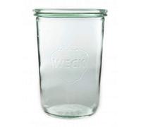 Lot de 6 grands bocaux Weck de 850 ml Design classique fabriqué en Allemagne. Modèle :