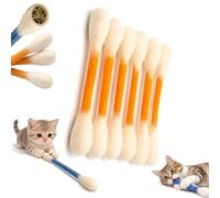 Lot de 6 grands cotons-tiges géants pour chat avec herbe à chat, bâtons à mâcher pour l'ennui des chats d'intérieur, bâtons interactifs en feutre pour chaton, exercice d'ennui, jouet à mordre pour les