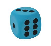 Lot de 6 grands cubes en mousse colorés de 8 cm à construire, pour enseigner les mathématiques, passe-temps, soulager le stress, pour soulager le stress (BU1, taille unique)