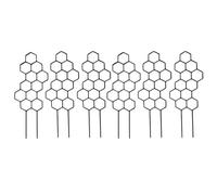 Lot de 6 grilles de plantes en intérieur empilables pour plantes grimpantes et escalade pour pots de petites lance-pierres