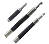 Lot de 6 guides de vis magnétiques à longueur réglable pour diverses applications (3 pièces)