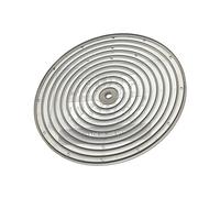 Lot de 6 guides pour scie-cloche (0,3 cm, 1,27 cm, 1,5 cm) - Centre, coupe, agrandit des trous propres sans ou avec embout pilote - Fonctionne sur le bois, la maçonnerie, les cloisons sèches, le