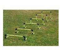 Lot de 6 haies d'agilité pliables Lynx Sport - jaune/noir - TU