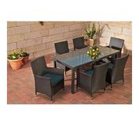 Lot de 6 Housses de coussins ensemble de meubles Avignon / Florence , Anthracite