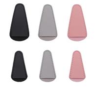 Lot de 6 housses de protection en cuir pour ciseaux, ciseaux et outils de découpe de papier (3 couleurs)